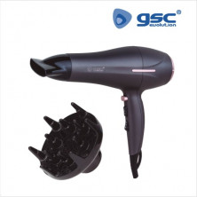 Secador tourmaline 2200w con concentrador de aire y difusor Notos GSC C1/12