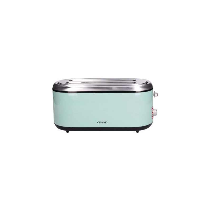 Tostadora grande para 2 rebanadas 1300w Verde Mint Sindae XL VÄLINE C1/6