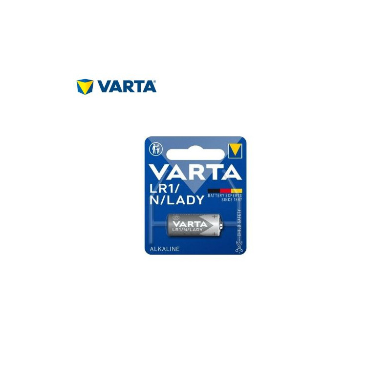 Pila Alcalina LR1 MN9100 1,5v Blister 1 pila VARTA