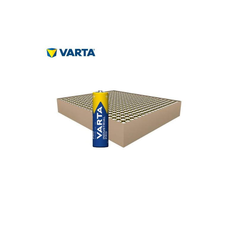 Pila Alcalina AA LR06 1,5v Industrial Box Caja de 500 pilas VARTA