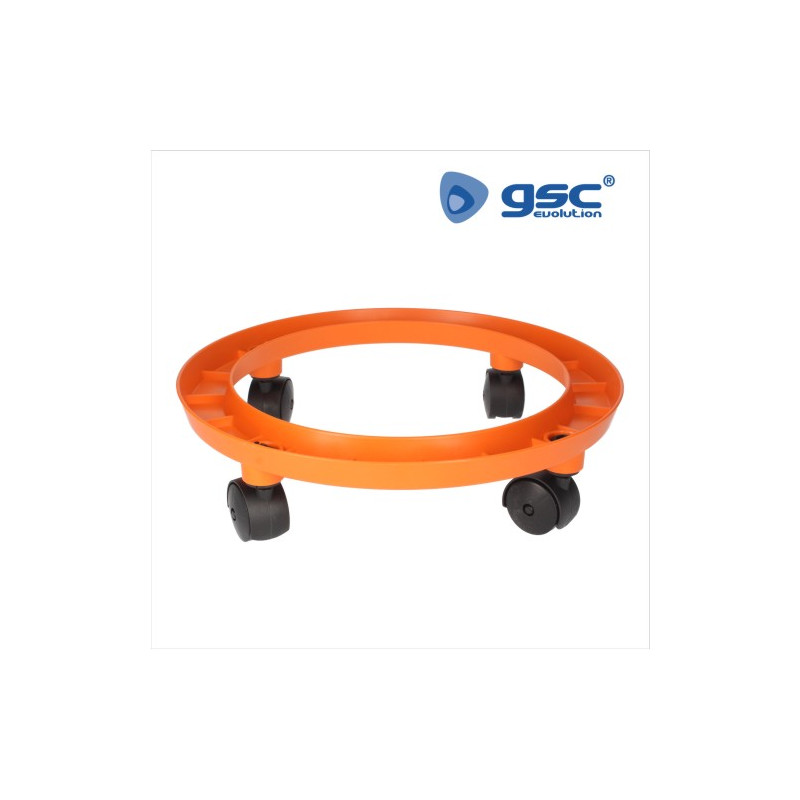 Carro porta bombonas de gas butano Naranja GSC C1/1