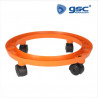 Carro porta bombonas de gas butano Naranja GSC C1/1