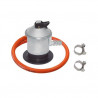 Regulador de gas butano con goma 80cm GSC C1/1