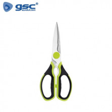 Tijera de cocina 21 cm acero inoxidable bicolor GSC C12/48