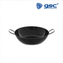 Paellera honda esmaltada con asas Diámetro 280mm GSC C1/6