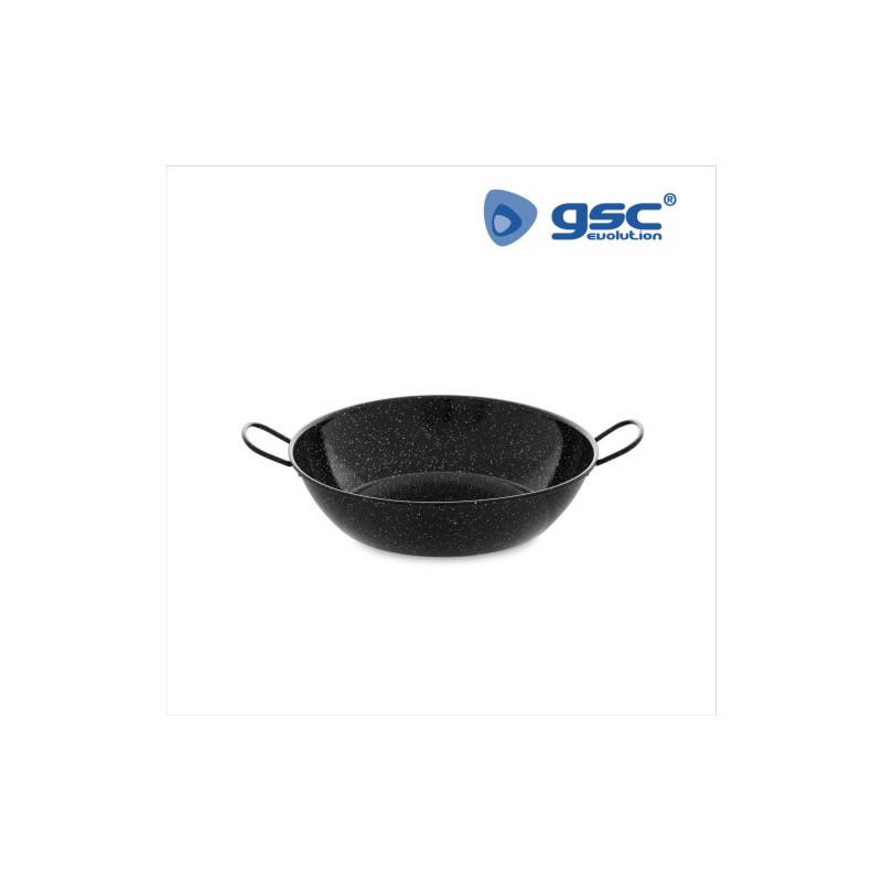 Paellera honda esmaltada con asas Diámetro 280mm GSC C1/6