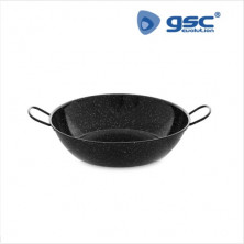 Paellera honda esmaltada con asas Diámetro 320mm GSC C1/1