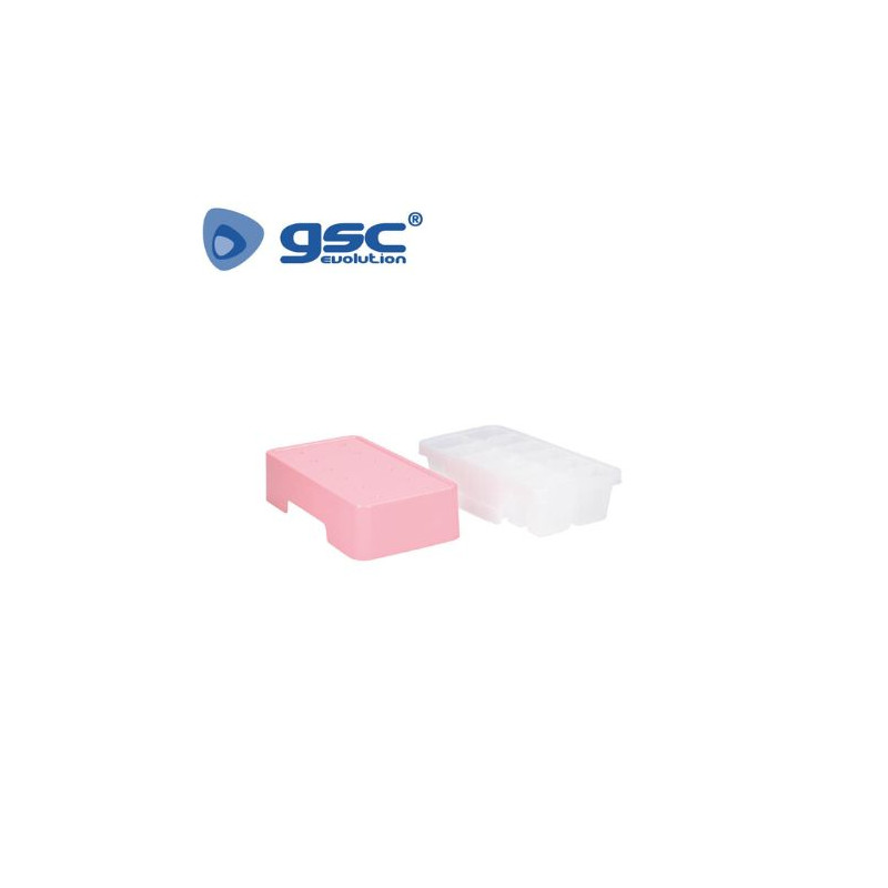 Cubitera con tapa para 12 cubitos Mínimo 12 ud. (Precio Unidad) GSC C1/12