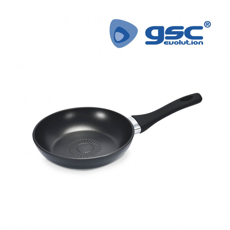 Sartén Alumnio Forjado Diámetro 200mm Inducción rápida Para todos los fuegos Antiadherente GSC C1/6