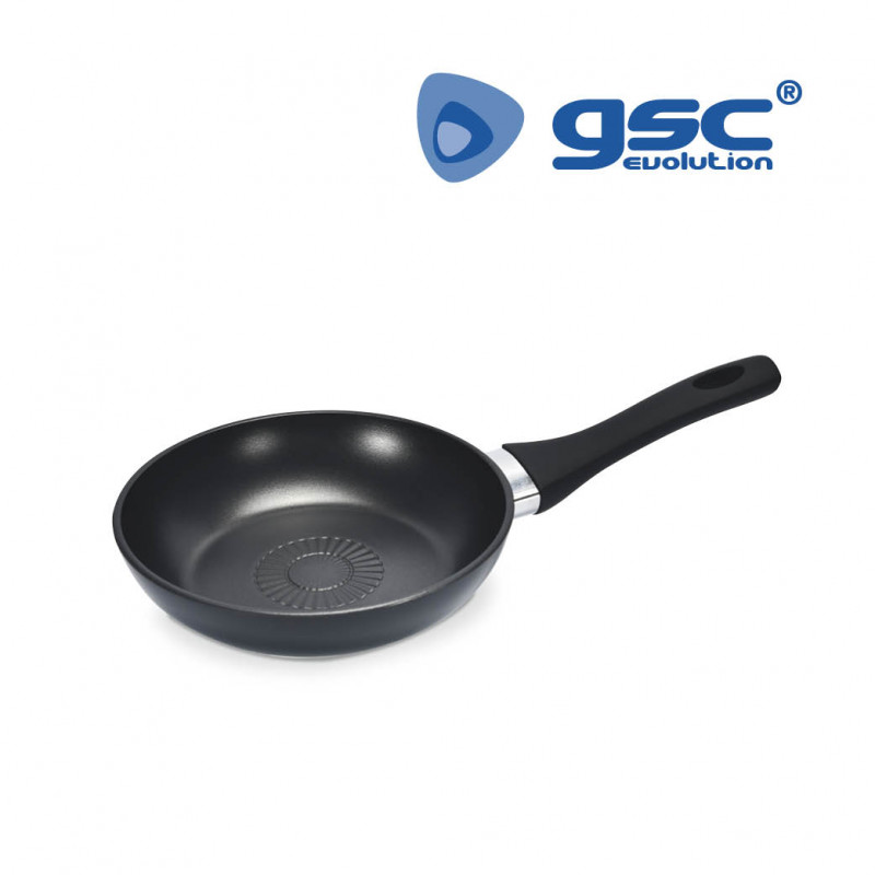 Sartén Alumnio Forjado Diámetro 240mm Inducción rápida Para todos los fuegos Antiadherente GSC C1/6