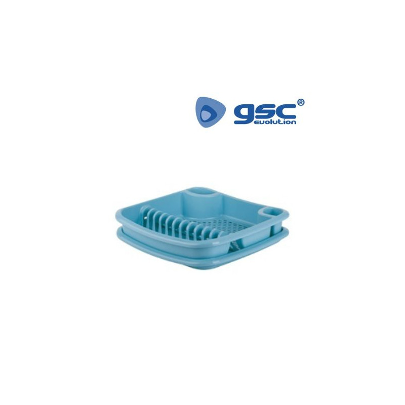 Escurreplatos con bandeja Azul Mínimo 3 ud. (Precio Unidad) GSC C1/1