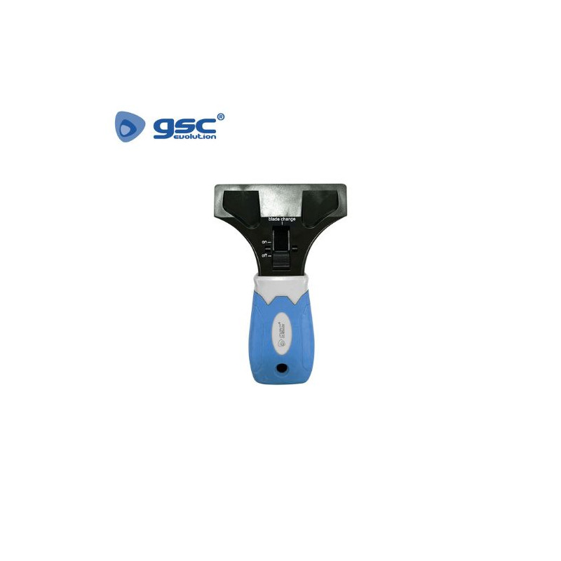 Rasqueta profesional con cuchilla de acero y 4 recambios GSC C12/72