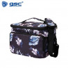 Bolsa térmica porta alimentos 8,5L Negra con flores GSC C1/30