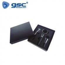 Sacacorchos, bomba de vacío, servidor de vino y anillo antigoteo GSC C1/50