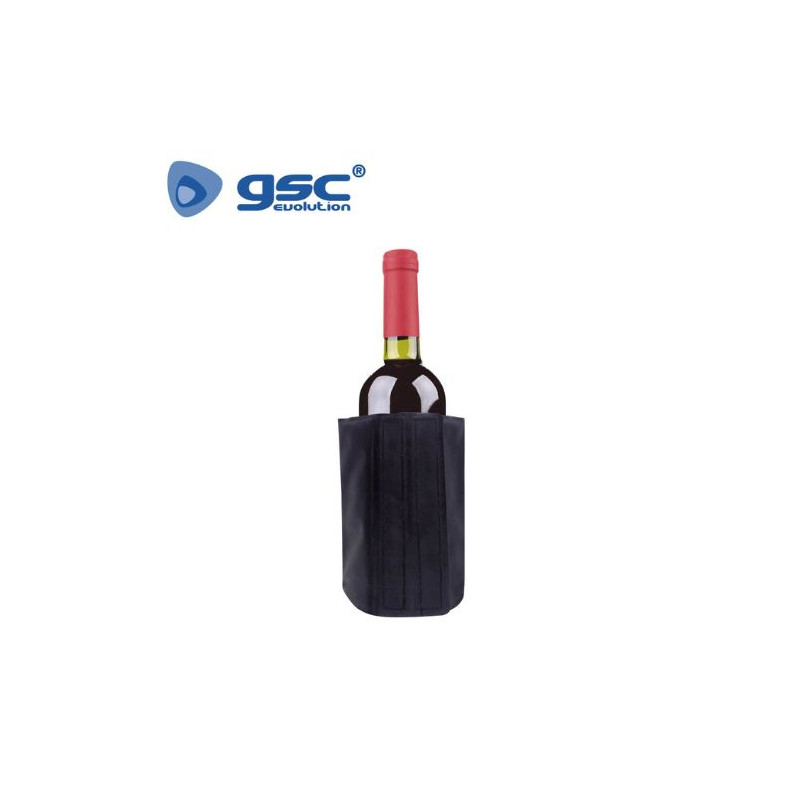 Enfriador de vino con velcro Negro GSC C1/50