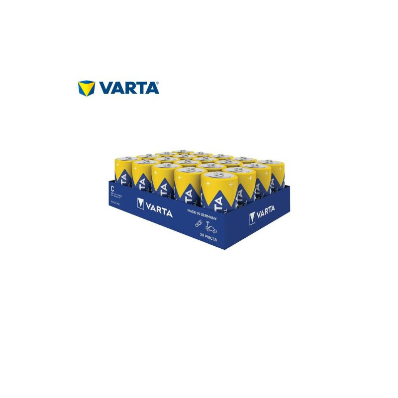 Pila Alcalina C LR14 1,5v Industrial Caja de 20 pilas VARTA