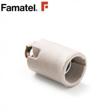 Portalámpara E14 Cerámico M10x100 FAMATEL | 50