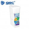Cubo de basura modular de reciclaje 25L 200x365x520mm Blanco GSC C1/4