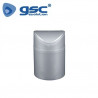 Papelera de sobremesa 1,5L 120x165mm Plata GSC C1/12