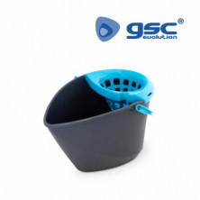 Cubo ovalado con escurridor de plastico 12L GSC C1/12