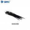 Bridas 100% Nylon 250mm x 4.8mm Negro Bolsa 25 unidades GSC C1/400