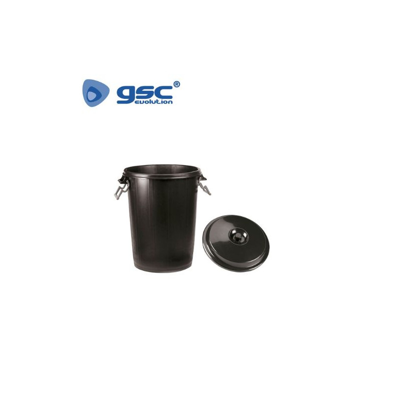 Cubo de basura 100L con tapa GSC C1/1