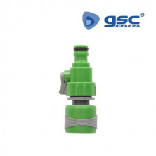 Conector Manguera con Válvula ON/OFF Diámetro 1/2 3/8 5/8 3/4 GSC C20/120