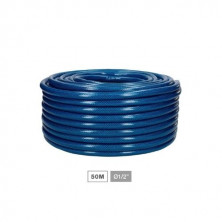 Manguera 50 metros Diámetro 1/2 pulgada 12,5mm (Antitorsión, 4 capas) Hisua NAVELIS