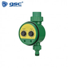 Temporizador de riego Funciona con 2xAAA (no incluidas) IPX3 GSC C1/20