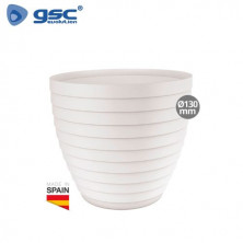 Maceta Pomara Diámetro 130mm Blanco GSC C1/24 UUS