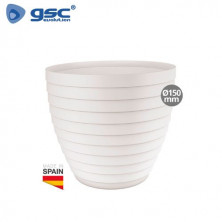 Maceta Pomara Diámetro 150mm Blanco GSC