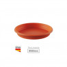 Plato para maceta redonda Terra Diámetro 520mm Marrón GSC