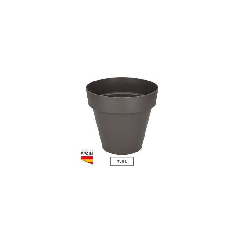 Maceta Tes Diámetro 260mm Gris antracita GSC