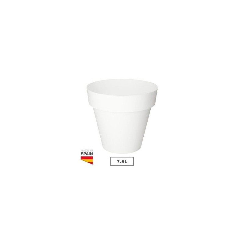 Maceta Tes Diámetro 260mm Blanco GSC