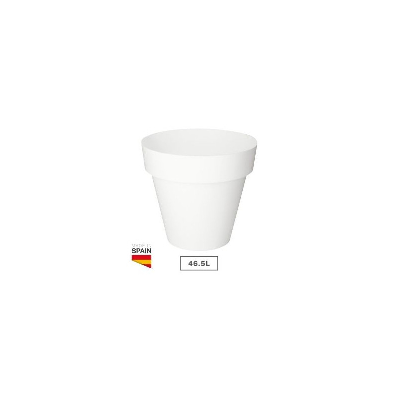Maceta Tes Diámetro 480mm Blanco GSC