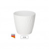Maceta Oasis con plato integrado Diámetro 170mm Blanco GSC