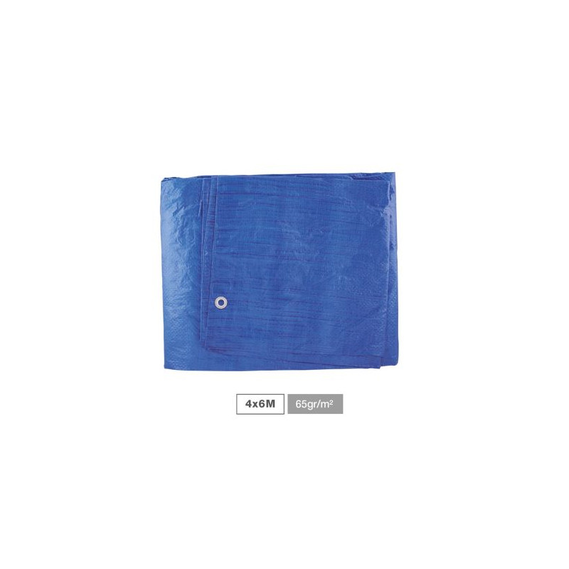 Toldo de Polietileno Azul 4x6m 65gr/m3 GSC C1/12