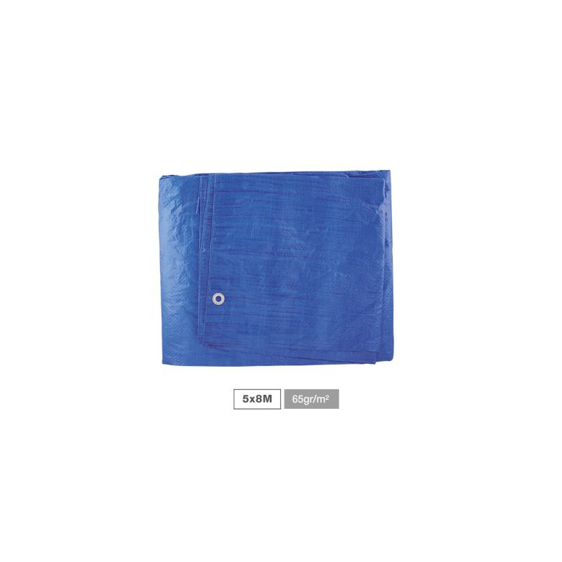 Toldo de Polietileno Azul 5x8m 65gr/m3 GSC C1/7