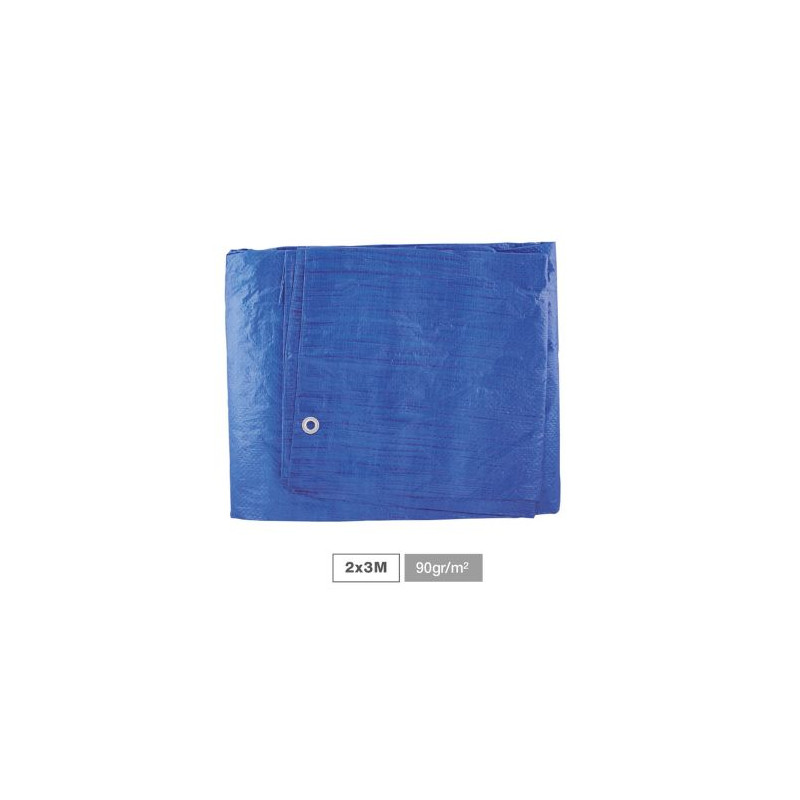 Toldo de Polietileno Azul 2x3m 90gr/m3 GSC C1/30