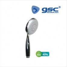 Teléfono de ducha ECO ahorro 100 mm 3 funciones Cromado GSC C1/100