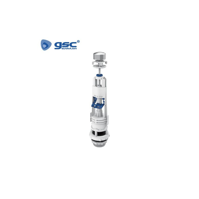 Descarga Universal WC inodoro con pulsador interrumpible GSC C1/35