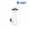 Sifón botella corto extensible salida Diámetro 40mm reductora Diámetro 32mm válvula lavabo - bidet G