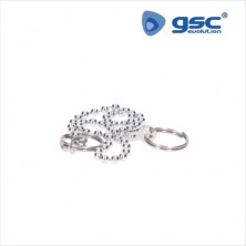 Cadena para tapón con dos anillas de 250mm GSC C1/200