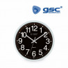 Reloj cocina Classic Negro Diámetro 254x45mm GSC C6/12