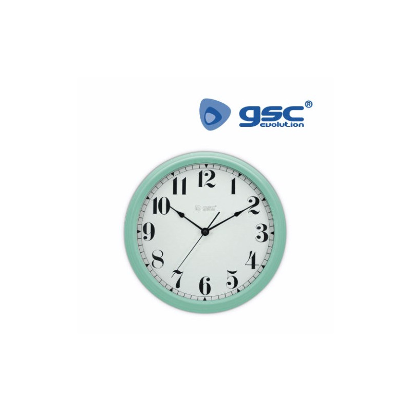 Reloj cocina Vintage Verde Mint Diámetro 334x67mm GSC C1/6
