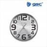 Reloj cocina Kuzine Niquel Satín Diámetro 300x40,3mm GSC C1/12