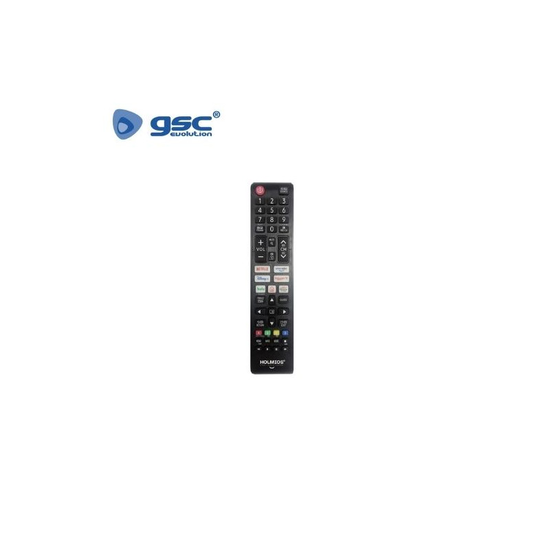 Mando universal para Samsung Smart TV con 6 botones de app directo HOLMIOS