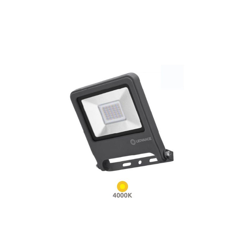 Proyector LED 30w 4000K 2700Lm Gris oscuro IP65 OSRAM ÚLTIMAS UNIDADES