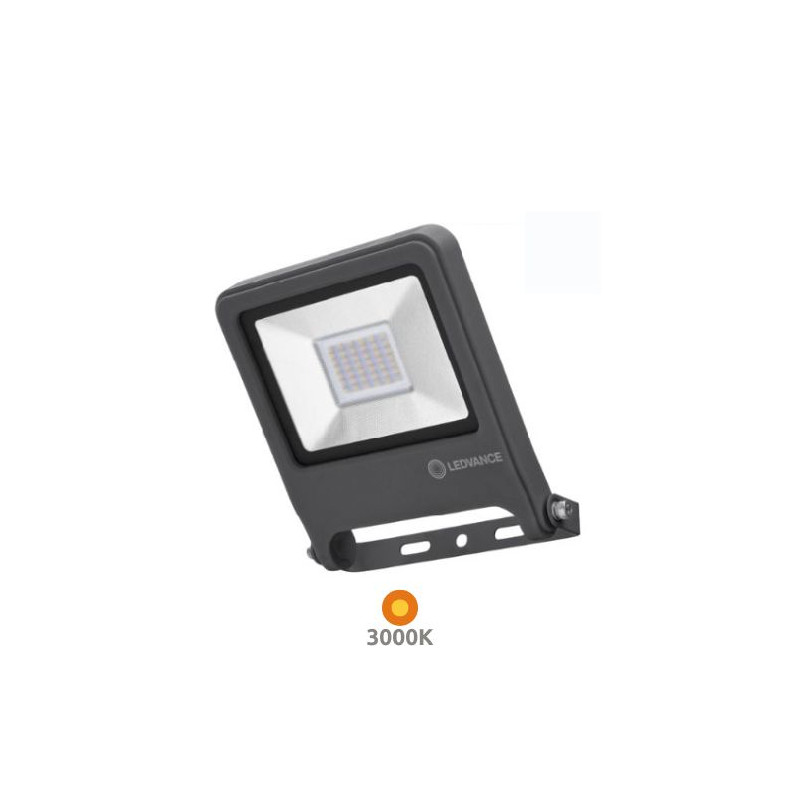 Proyector LED 50w 3000K 4500Lm Gris oscuro IP65 OSRAM ÚLTIMAS UNIDADES