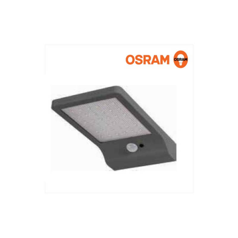 Aplique de pared Solar 3w 4000k 320 Lm Plata 192 x 110 x 30mmABS IP44 DOORLED OSRAM